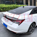 Elantra 2021-2022 ABS Rear Trunk Roof Wing Spoiler